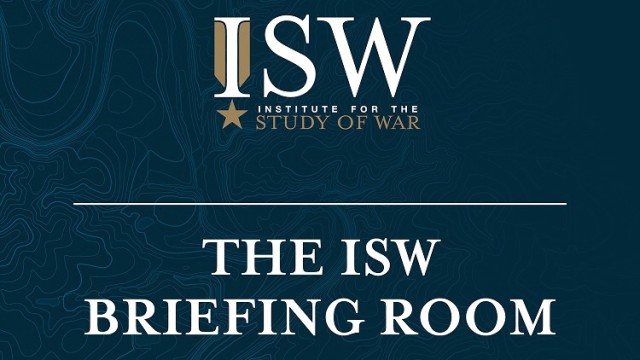 Favorite of the week: The Institute for the Study of War (ISW) logo.
