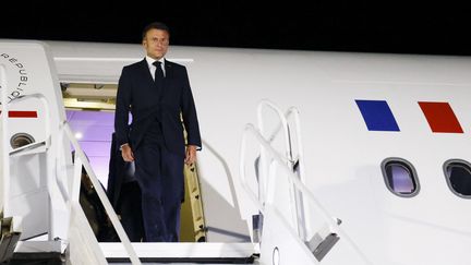 Le président français se rendra au Sri Lanka dans la nuit de vendredi à samedi. (LUDOVIC MARIN / AFP)