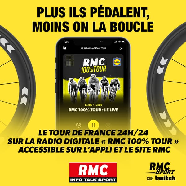 The digital radio of the Tour de France on RMC