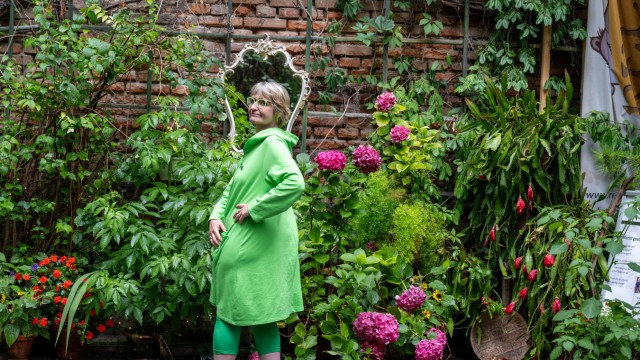 Glück, Hoffnung, Wachstum: Seit 33 Jahren lebt Annette Glaser im Gärtnerplatzviertel.