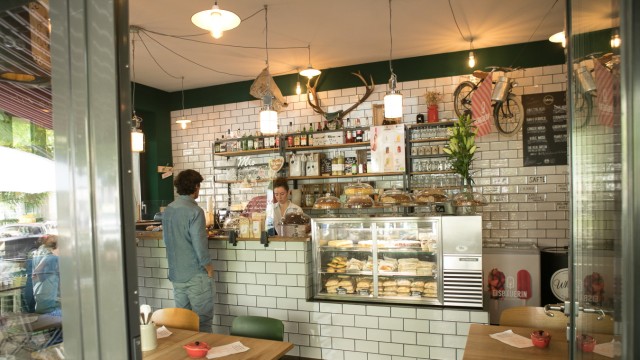 Café Mio: There are only a few tables in the café, but the counter is well stocked with cakes, sandwiches or tramezzini.