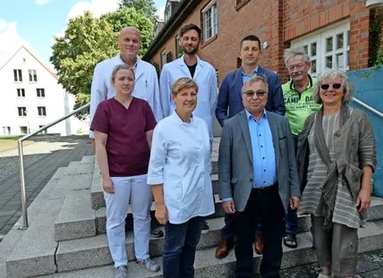 Members of the team at the Institute for Diabetes Karlsburg GmbH.