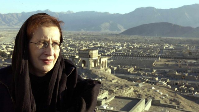 SPD: Heide Simonis in January 2002 in the Afghan capital Kabul.