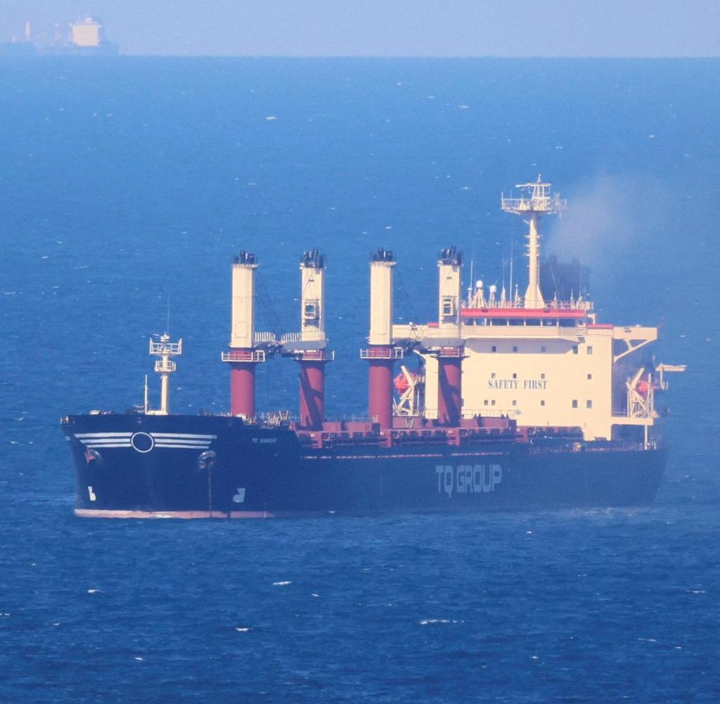 Am Montag kam der letzte mit Getreide beladene Frachter aus der Hafenstadt Odessa in der Türkei an