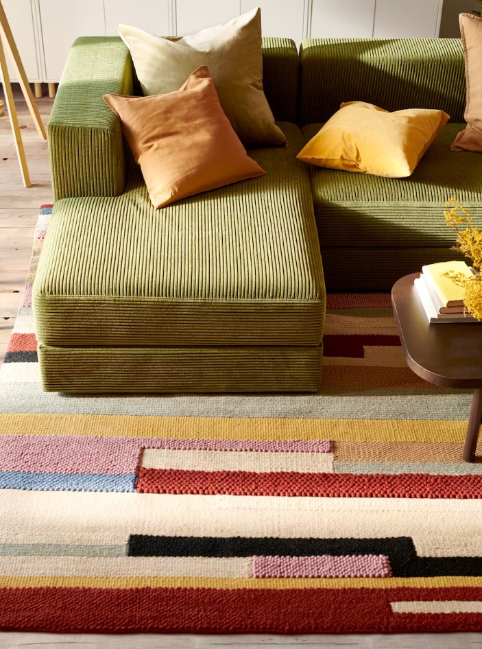The Seventies Style Corduroy Sofa 
