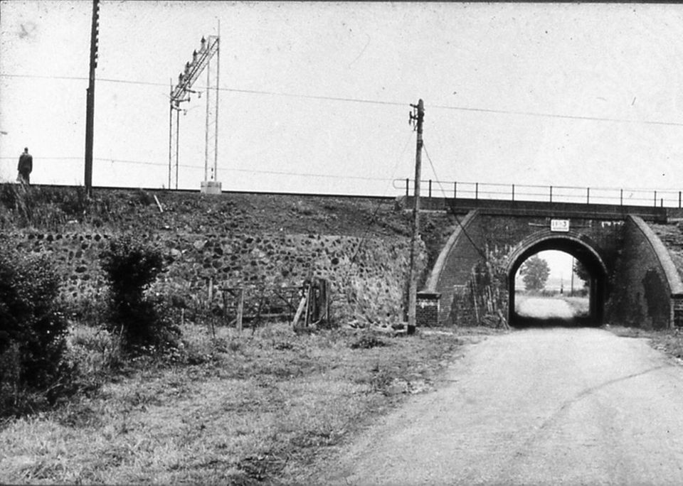 Die Bridego Railway Bridge in Ledburn