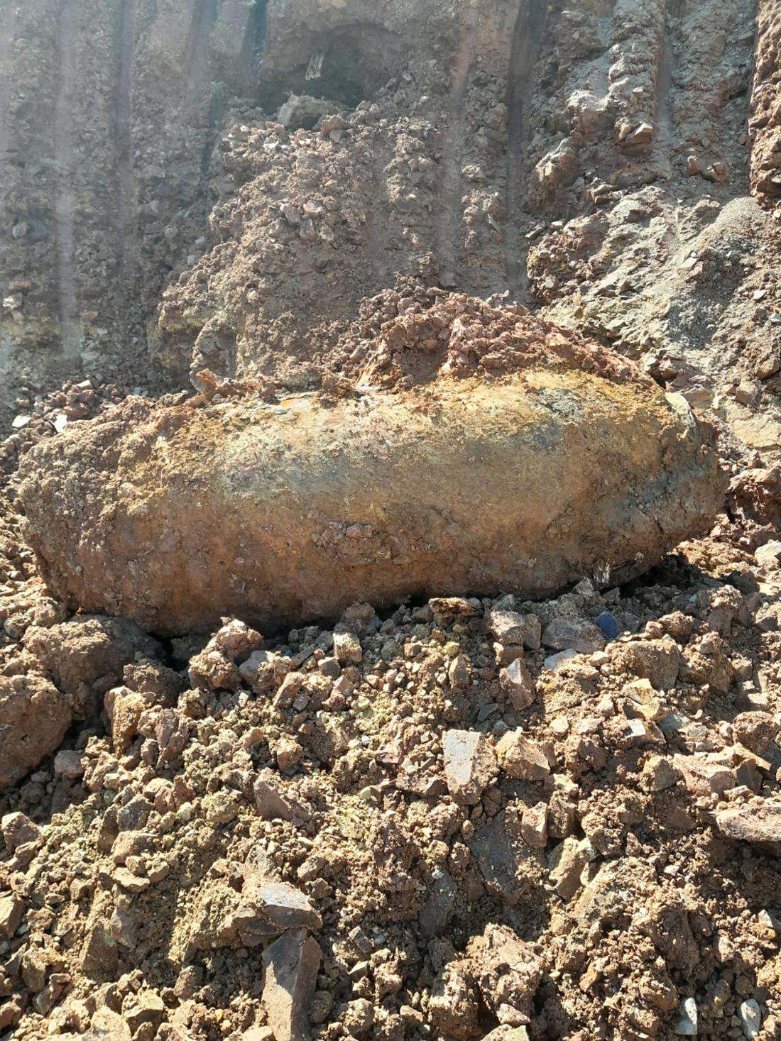 Die in Kassel gefundene Bombe aus dem Zweiten Weltkrieg