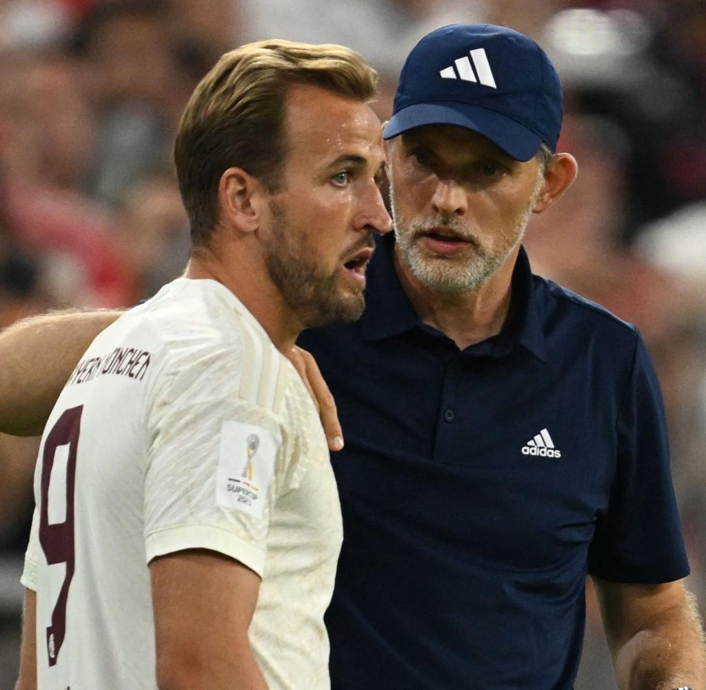 Tuchel hoped, but Harry Kane (left) couldn't pull the cart out of the mud against Leipzig