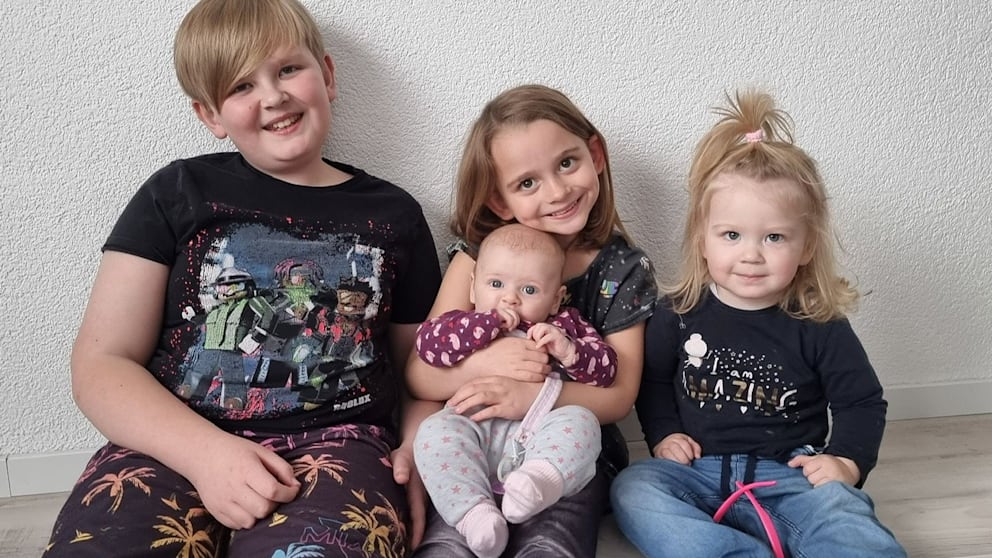 The four children - Lukas (12), Hannah (7), Lilly (1) and Isabella (2) - now have to grow up without a father.  So that they can get at least some financial help in the beginning, their aunt started an appeal for donations at 