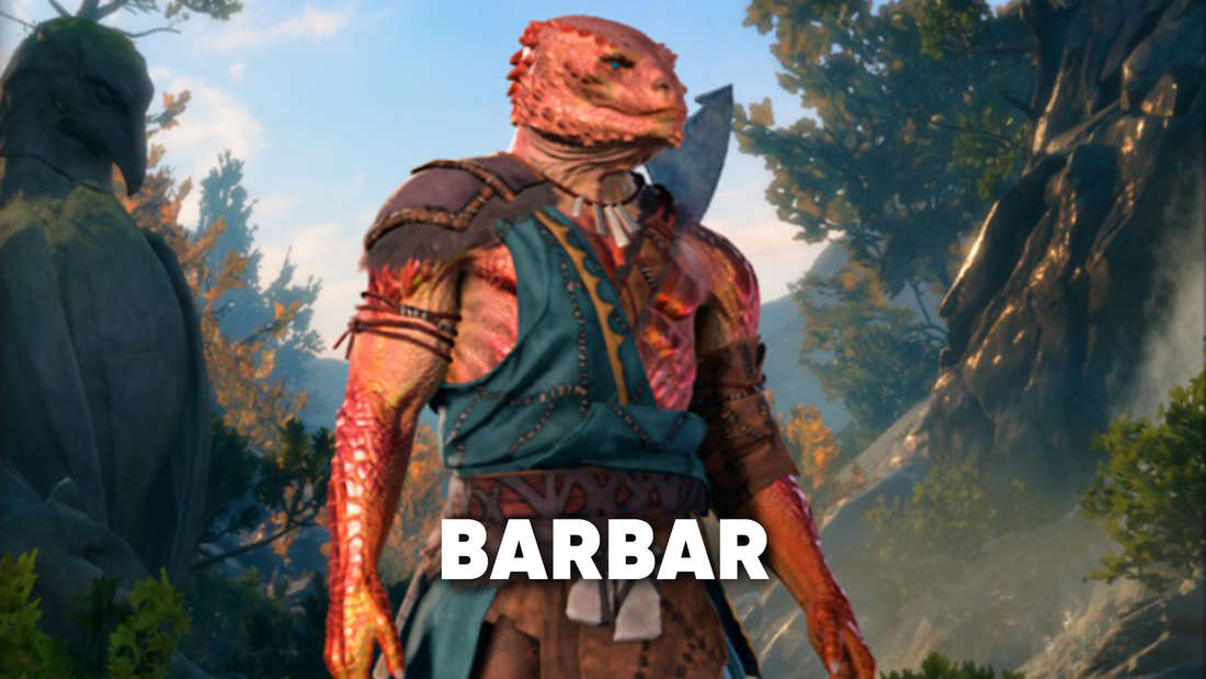 Barbarian class in Baldur's Gate 3