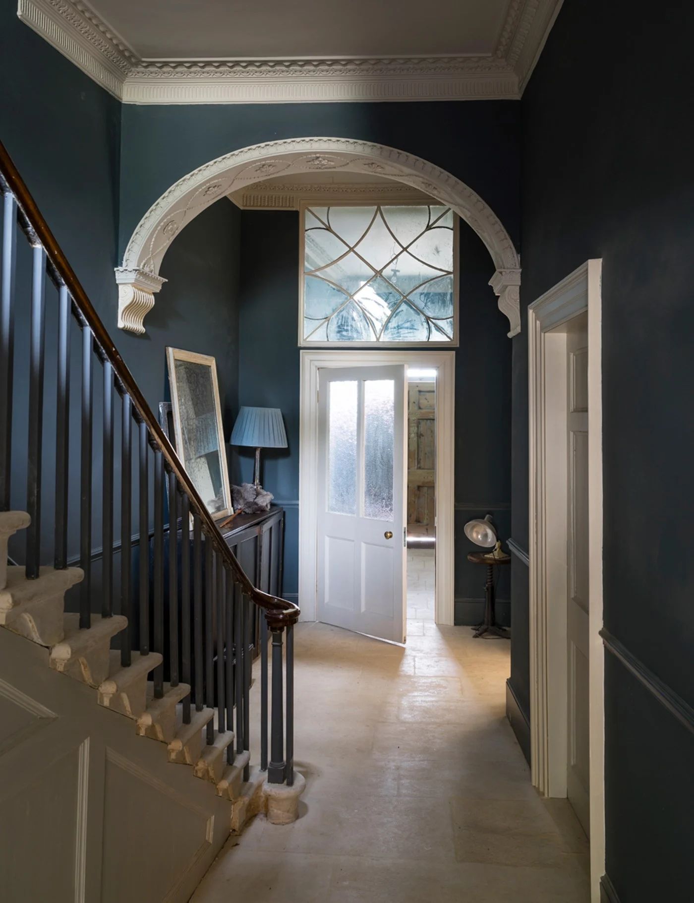 Contrasting White To Enhance The Moldings