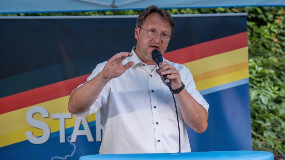 Robert Stuhlmann won the district election in Sonneberg, Thuringia, for the AfD