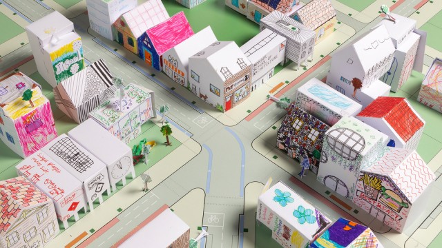 Favorites of the week: "Build your own city"is the name of the project aimed at children.