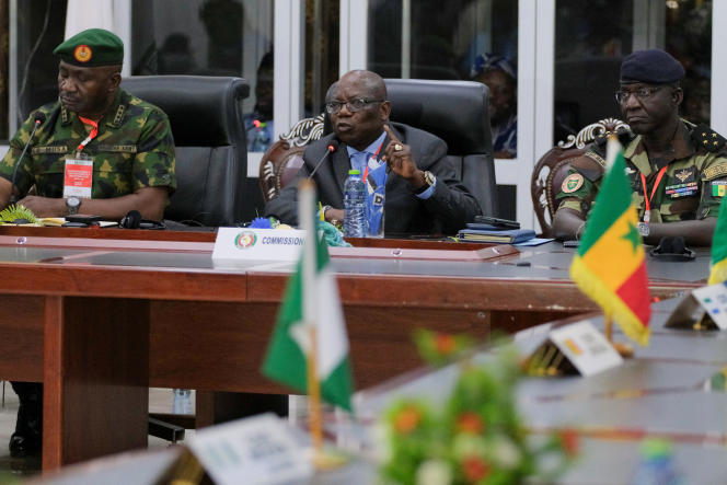 ECOWAS Commissioner for Political Affairs, Peace and Security, Abdel-Fatau Musah, on August 18 in Accra, Ghana.