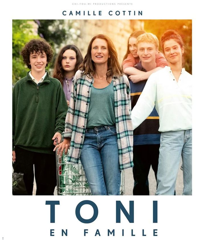 "Tony with family" (2023), movie poster (detail) (CHI-FOU-MI PRODUCTIONS / STUDIOCANAL / FRANCE 2 CINEMA)