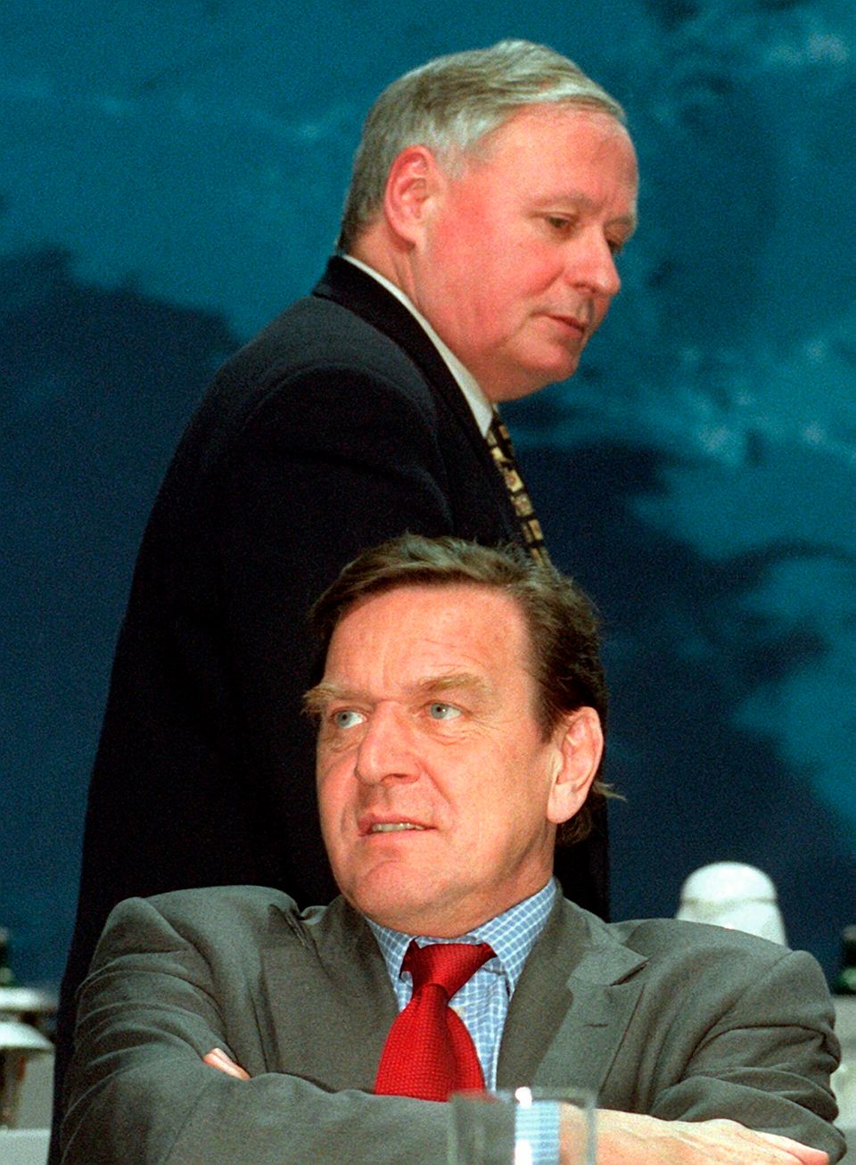 Lafontaine und Schröder