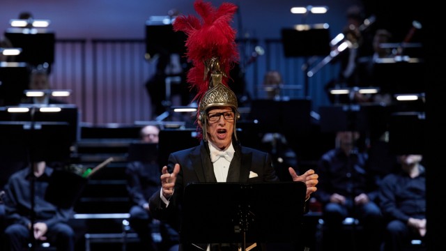 Celebrity tips for Munich and Bavaria: Comic oratorio: Erwin Windegger in Monty Python's "The Life of Brian" at the Gärtnerplatztheater.