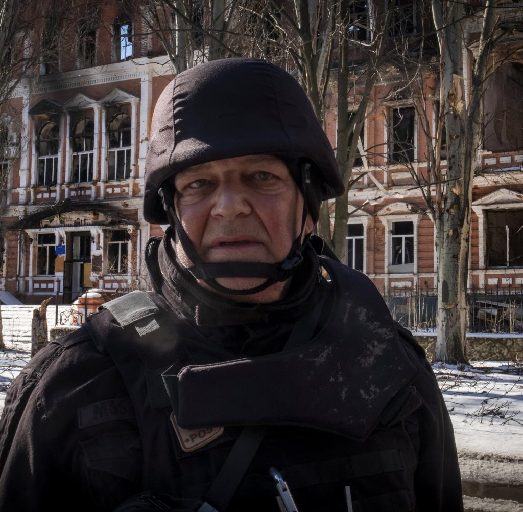 WELT-Reporter Alfred Hackensberger unterwegs in der Ukraine