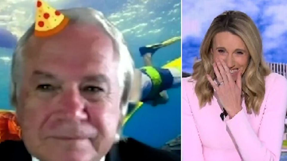 Filter fail: News anchor can't stop laughing