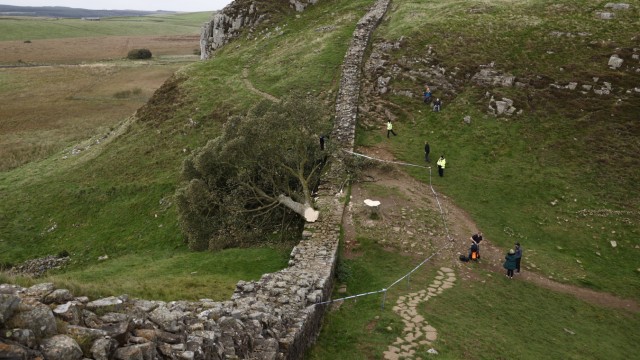 Northern England: Hadrian's Wall runs through the north of England.
