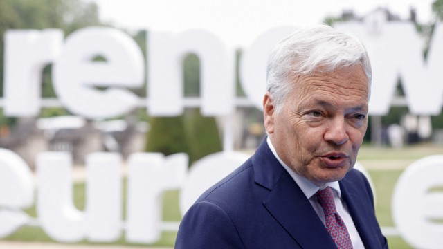 EU Commission: Didier Reynders has so far been responsible for justice, he is now rising.