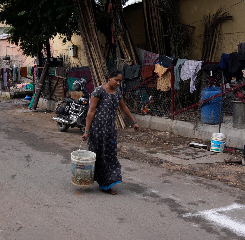 One in five people in India lives on less than two dollars a day