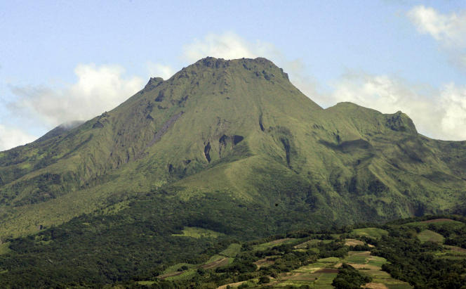 Mount Pelée is a still active volcano.  In Martinique, in November 2005.