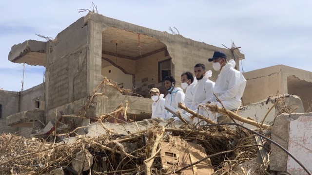 Floods in Libya: The search for buried victims continues in Derna.  Apparently people were still able to be rescued alive from the rubble over the weekend.