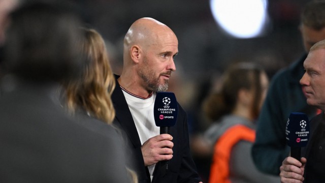 Defeat in the Champions League: In need of explanation: Manchester's Dutch coach Erik ten Hag.