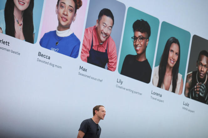 Meta boss Mark Zuckerberg speaks at the tech giant's Connect conference on September 27, 2023, in Menlo Park, California. 