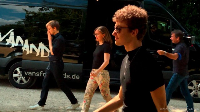 Documentary film: Also brings the young jazz generation into the picture: Reinhard Kungel (far right) with Niklas Roever, Mareike Wiening and Jakob Bänsch (from left)