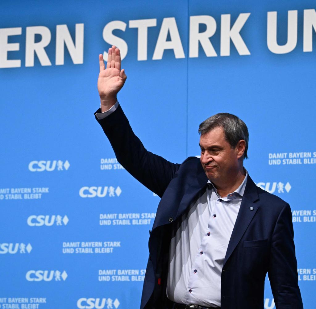 CSU boss Markus Söder: “If you don’t dare, then just vote for the right person, me”