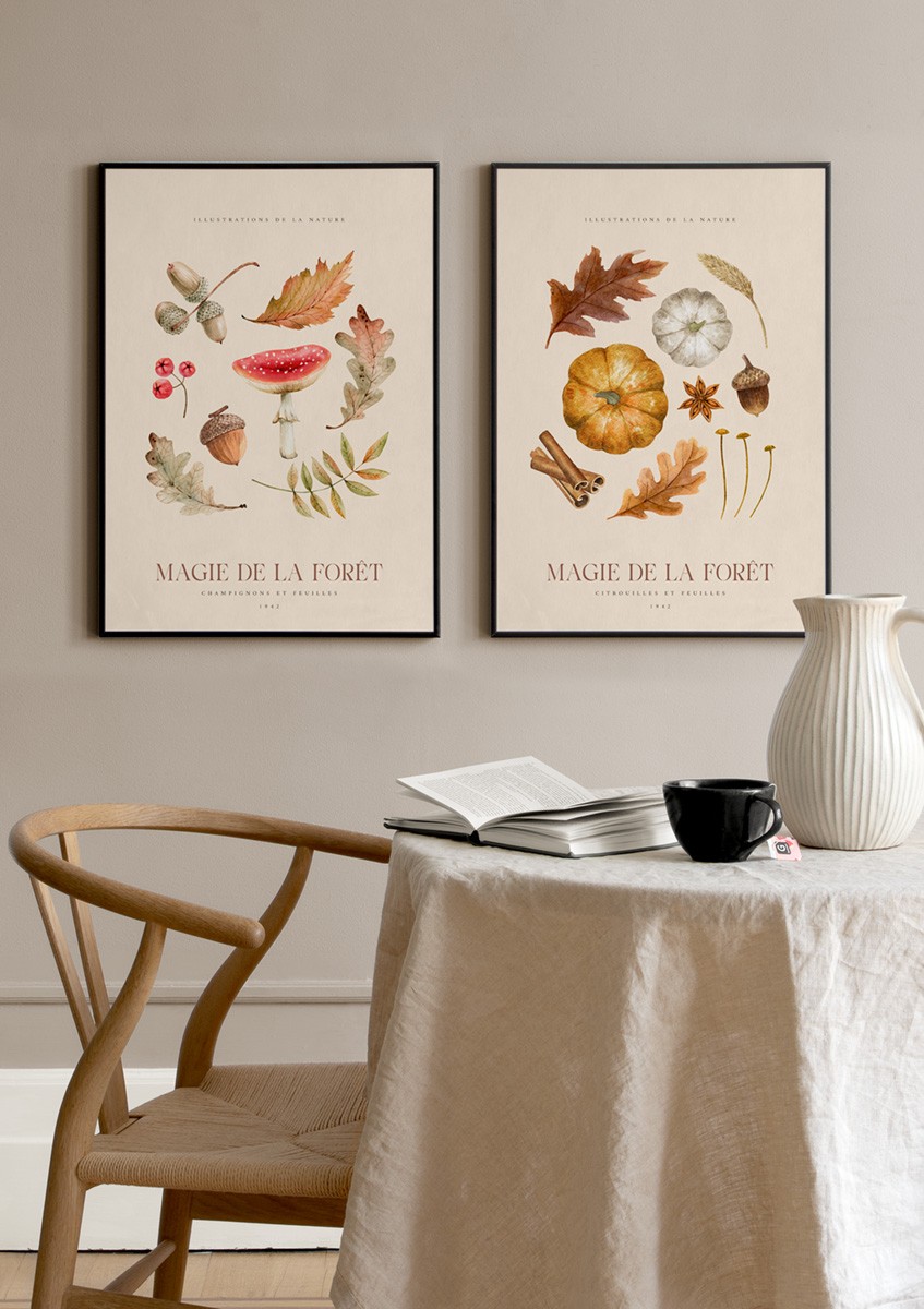 Posters and Wall Decor with an Autumn Look 