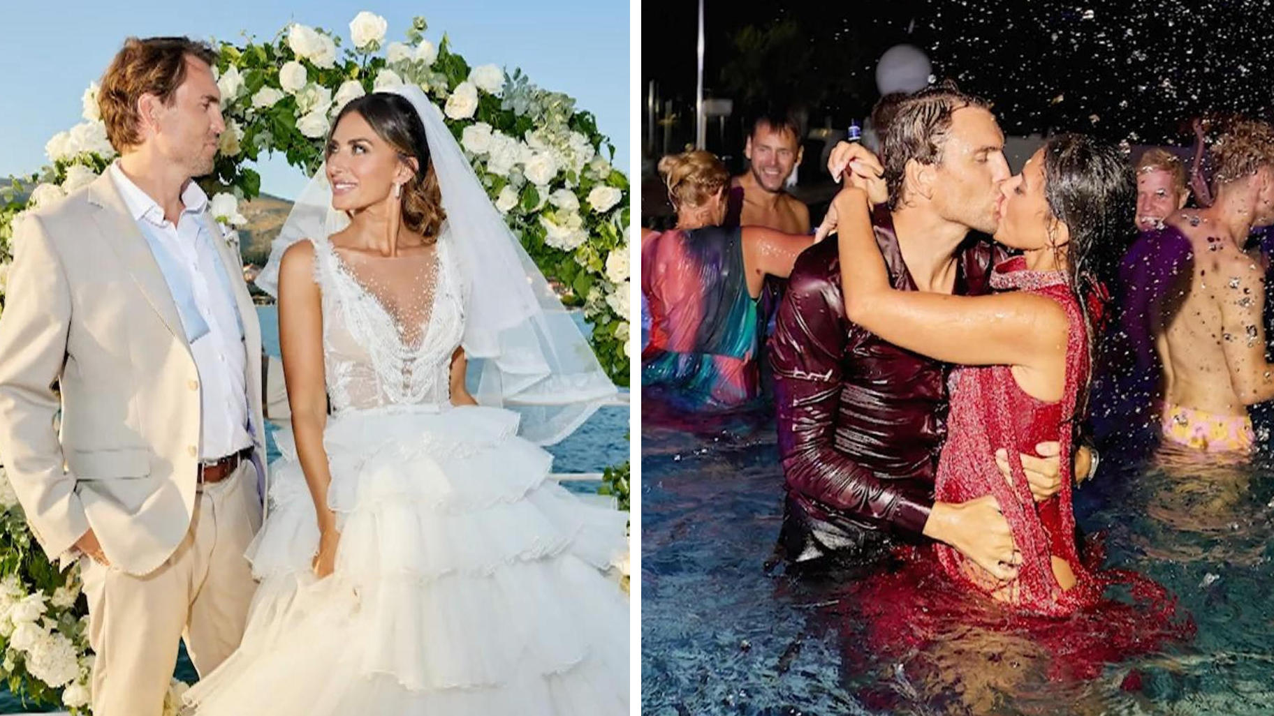 Jana Azizi celebrates her dream wedding in Croatia RTL presenter said yes!