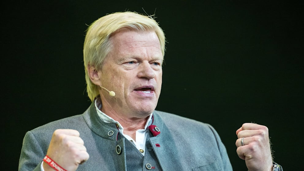 Oliver Kahn has recently appeared more in public again - here at the start-up trade fair 