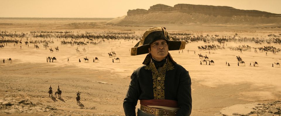 From Commodus to Napoleon: In "gladiator" Joaquin Phoenix has already proven his skills as an emperor. 
