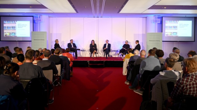 Real Estate in Munich: The roundtable of the series "SZ in dialogue" dealt with the adjustment screws for cheaper rents in Munich.