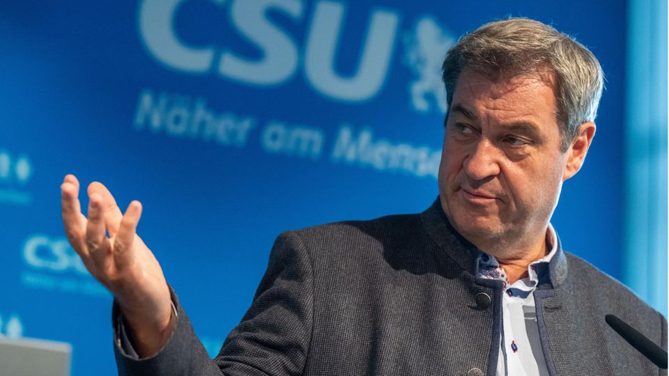 Bavaria's Prime Minister Markus Söder (CSU)