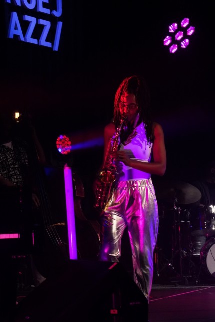 Successful anniversary: ​​Pure empowerment on the saxophone: Lekacia Benjamin is currently perhaps the most wanted and booked name in the jazz scene