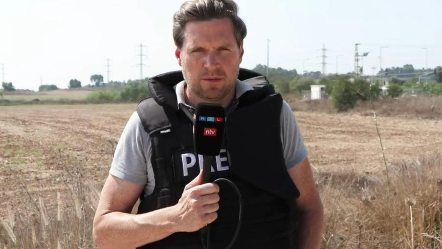 Gaza: "Refugees are probably being held back by Hamas" RTL reporter Gordian Fritz in Sikim, Israel