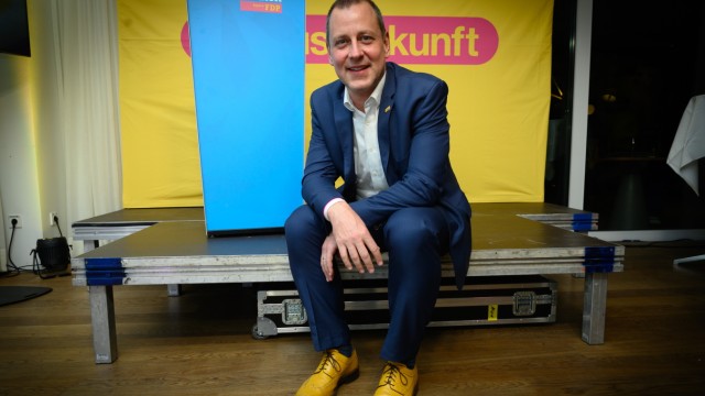 Disillusionment with the FDP: Munich's FDP city boss Michael Ruoff has little hope at the beginning of the results marathon.