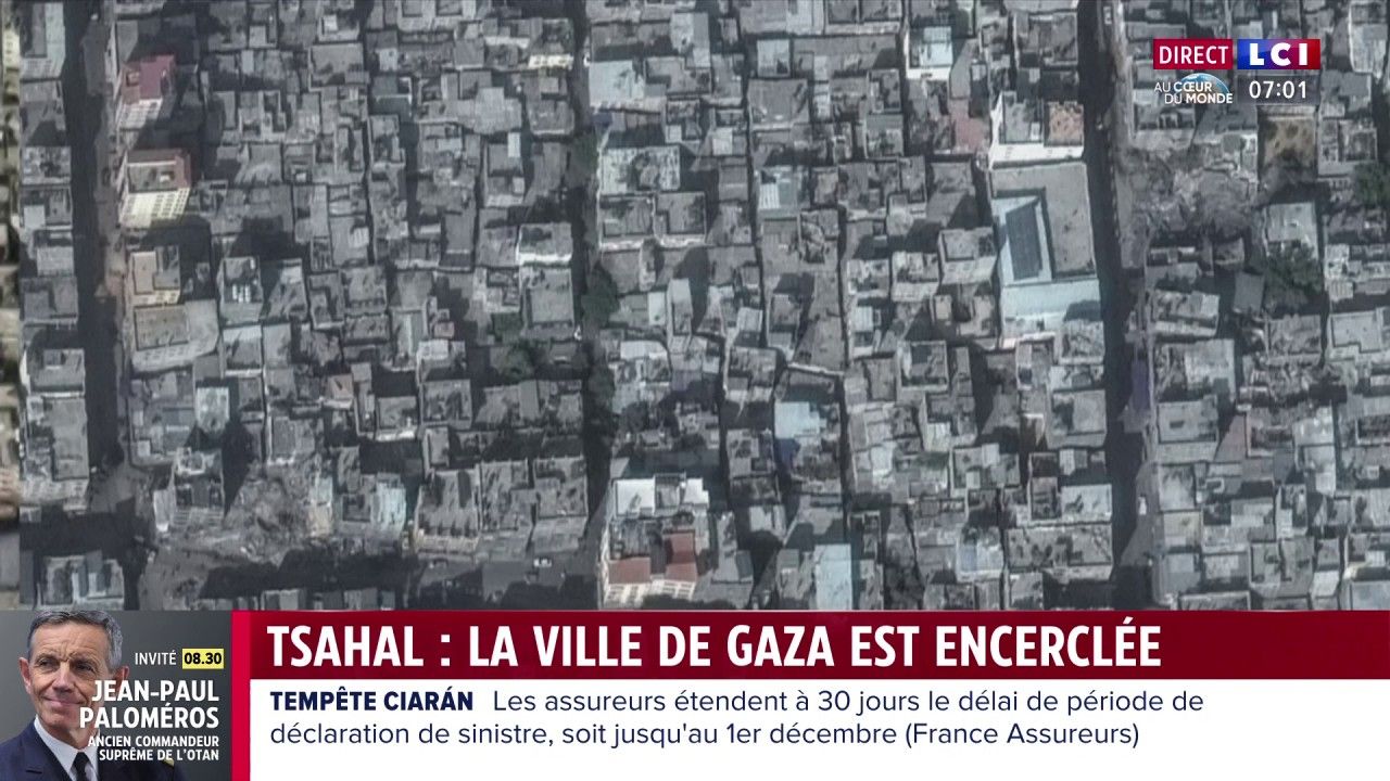 VIDEO - L'armée israélienne affirme avoir encerclé la ville de Gaza