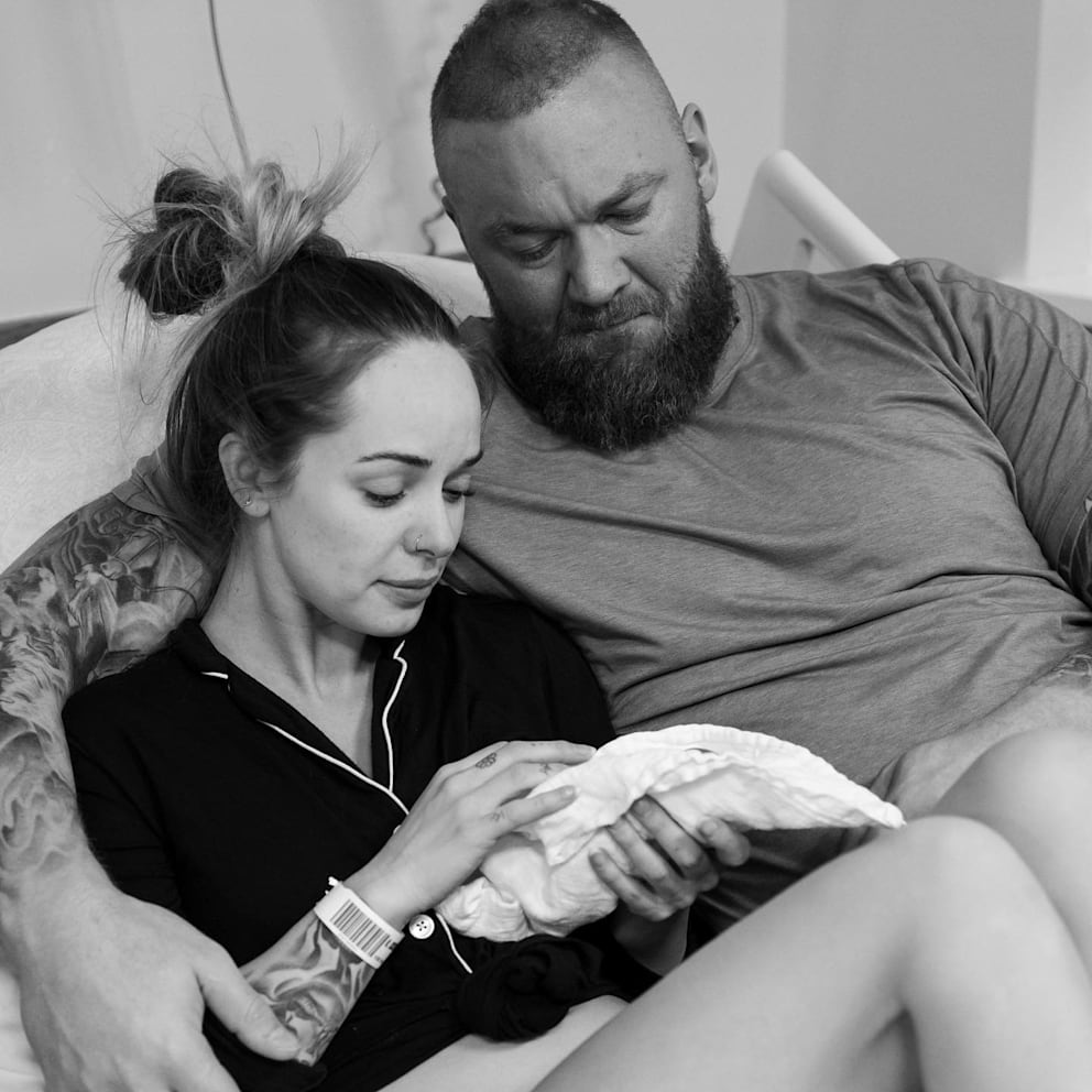 On Instagram, the athlete and actor shared moments with his wife Kelsey shortly after their daughter was stillborn.  The pictures are very heartwarming