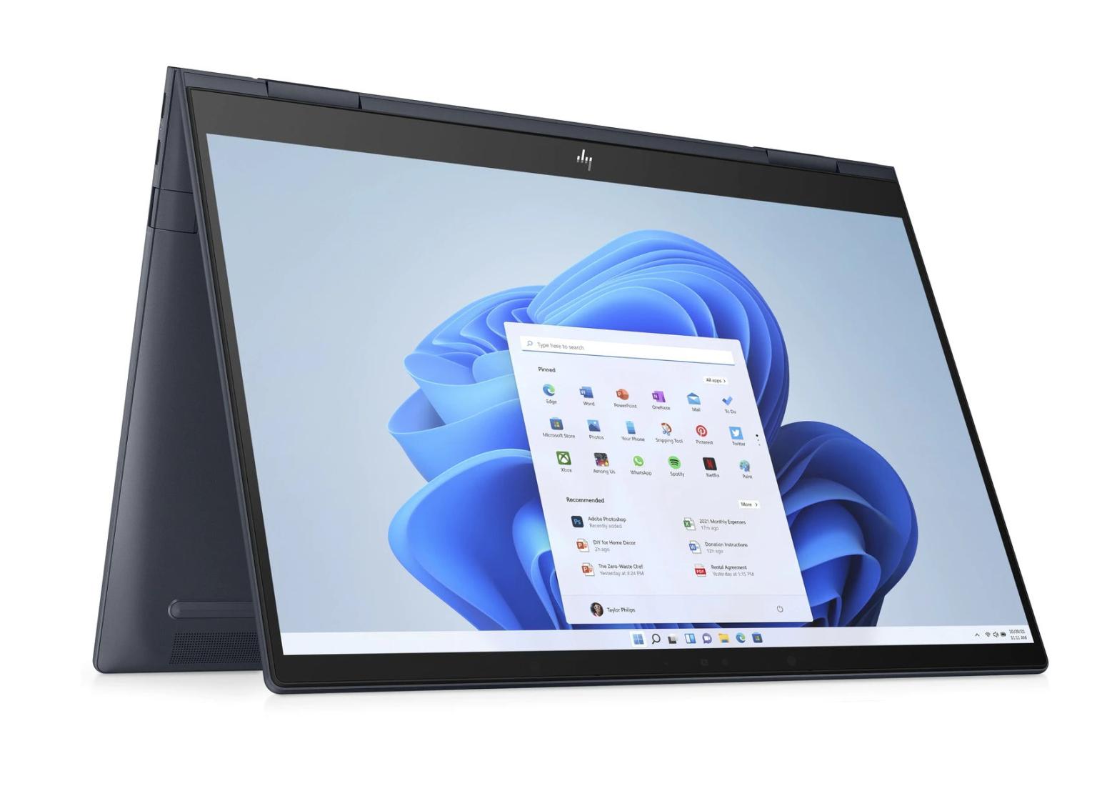 Image of the HP Envy x360 13-bf0062nf Blue Laptop PC - 2.8K OLED Touchscreen