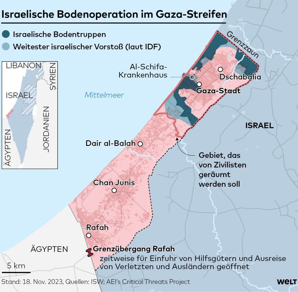 Israeli ground operation in the Gaza Strip