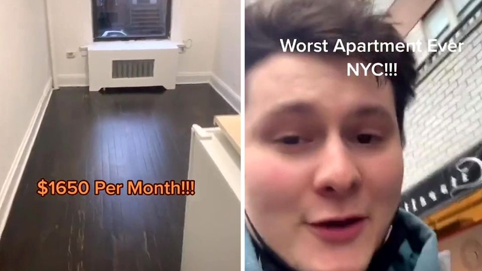 Tiktok video: New York mini-apartment becomes an internet hit