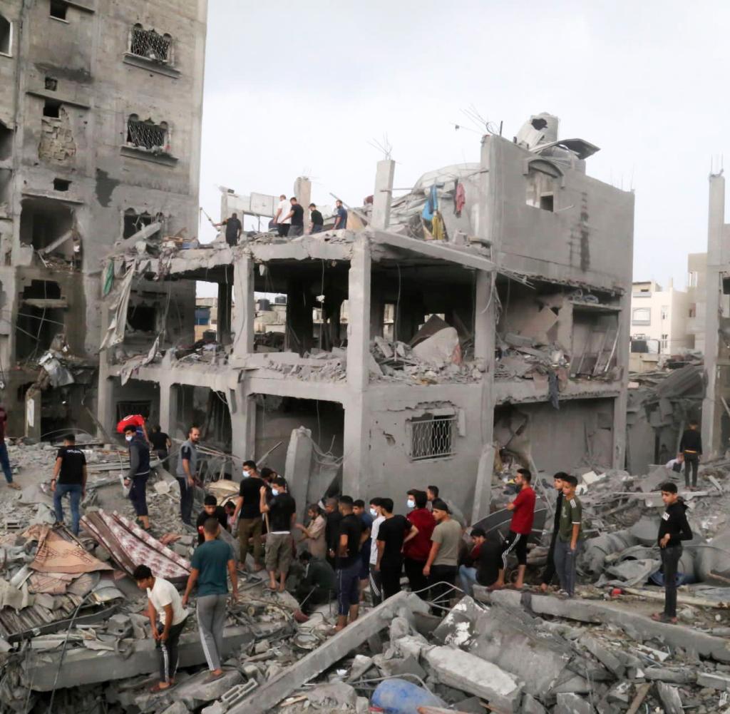Dschabalia nach einem israelischen Angriff (Foto vom 14.11.2023)