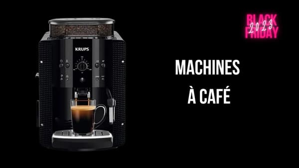 Black Friday aussi sur les machines à café