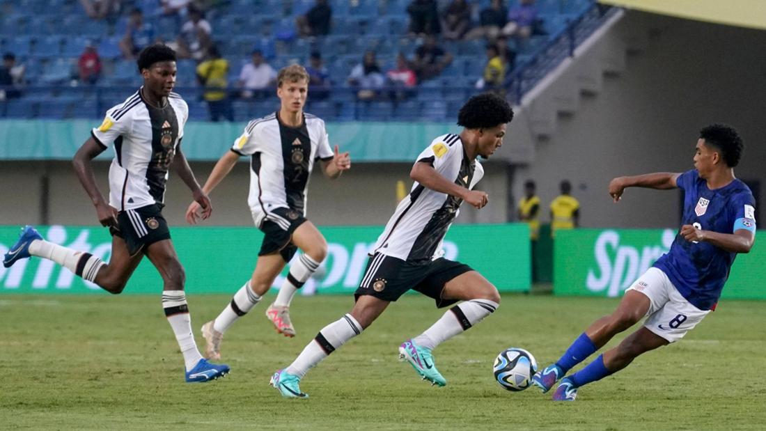 Germany wants to reach the semi-finals of the U17 World Cup against Spain.