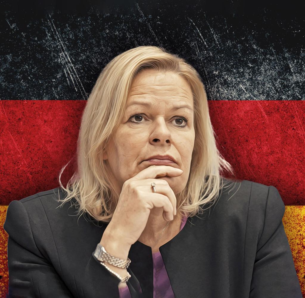 Federal Minister of the Interior Nancy Faeser (SPD)